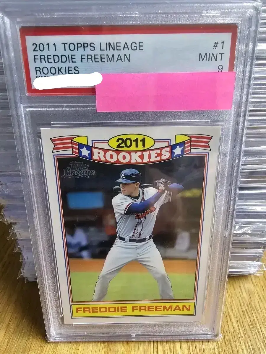 2011 탑스 프레디 프리먼 RC PSA 9